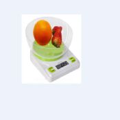 Digital weighing scale kitchen with PS bowl images