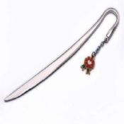 Flower metal bookmark images