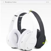 Pliable sans fil stéréo Bluetooth casque images