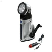 Dipimpin lampu senter rechargeable images