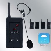 Motorrad Bluetooth Intercom wasserdichte Kopfhörer images