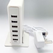 Adaptador de cargador de pared USB multipuerto images