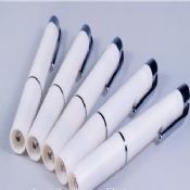 Pen shape pocket flashlight with clip images