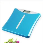 Plastic electronic body scale images