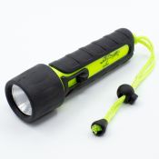 Rubber coat submarine lamp light diving powerful led flashlight images