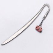 Silver bookmark with a handbag images