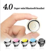 Super mini Stereo bluetooth 4.0 headset wireless in ear images