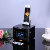 Docking lader bluetooth høyttaler for iphone/samsung images