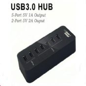 5-Port HUB USB3.0 bawaan images