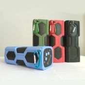 Waterproof bluetooth speaker with 3600MAH power bank images