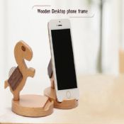 Wood phone holder images