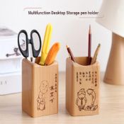 Wooden pen holder images