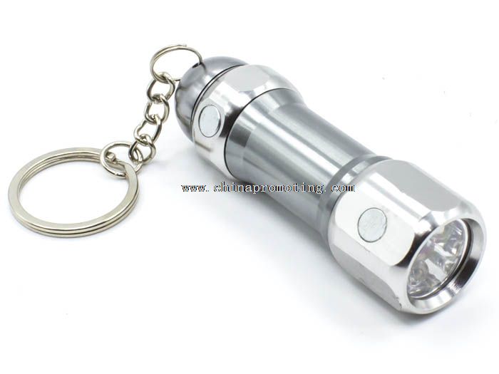 Magnets keyring led torch