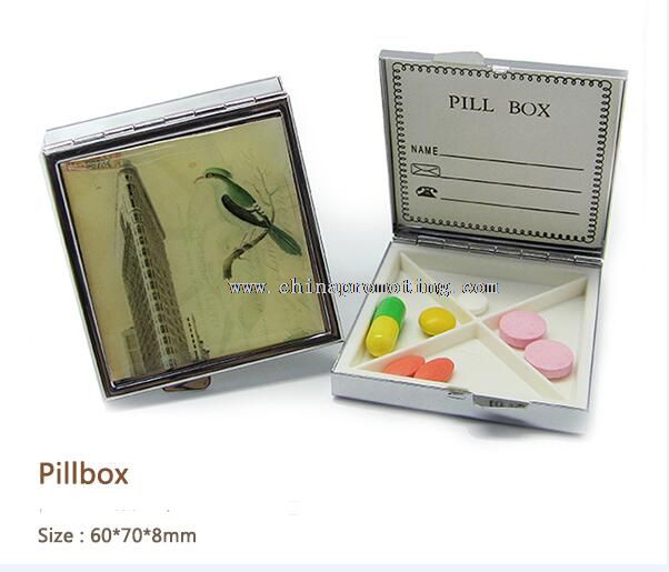 Metal Pill Box