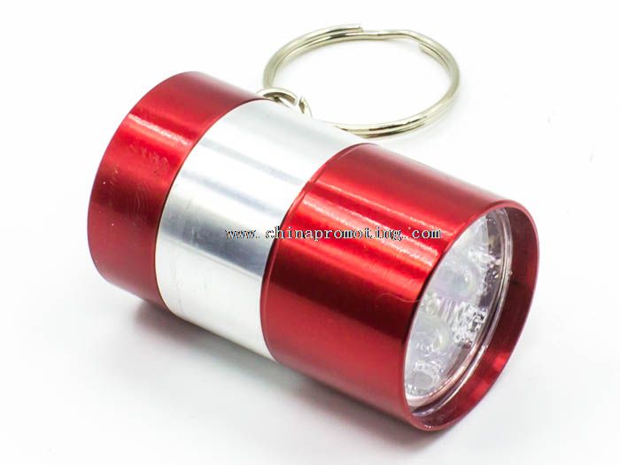 Mini conduziu a tocha keychain