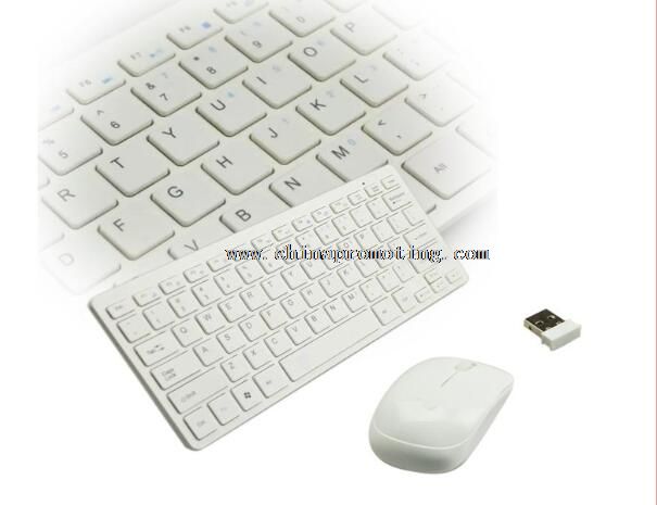 Mini tastatura wireless si mouse-ul