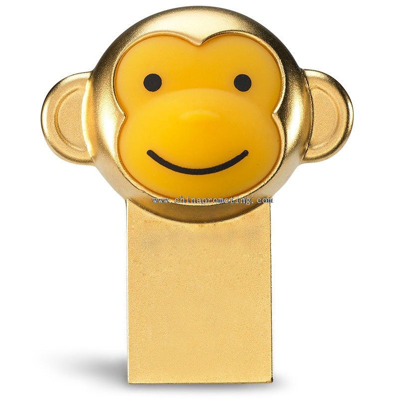 Singe cartoon personnage clé USB