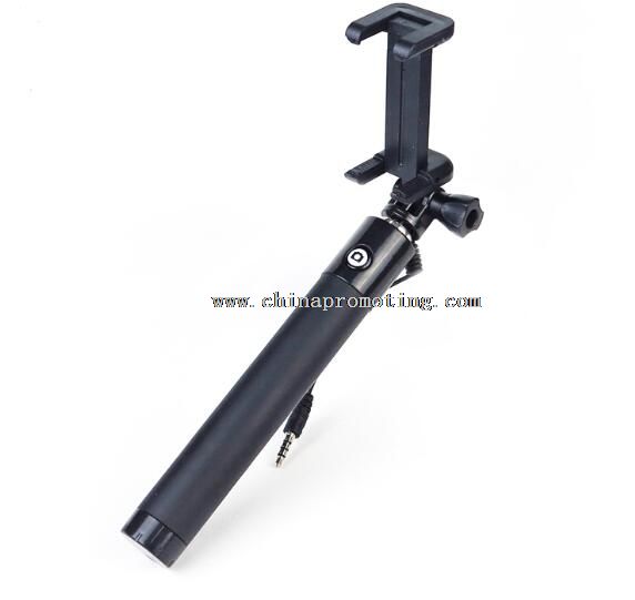 Monopod سيلفي عصا مع كابل