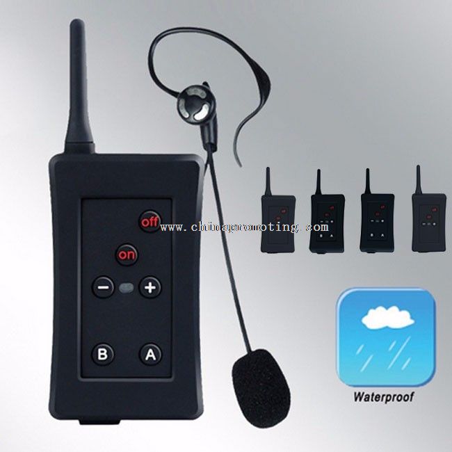 Moto intercomunicador Bluetooth auricular resistente al agua