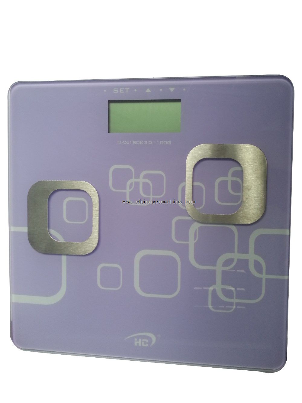multi-functional health scale with 3V button cell and electronic body fat scale