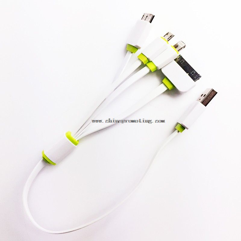 Multifuncional 4 em 1 cabo de USB