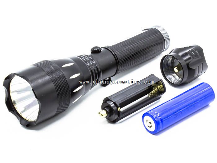 Multifungsi aluminium rechargeable senter led