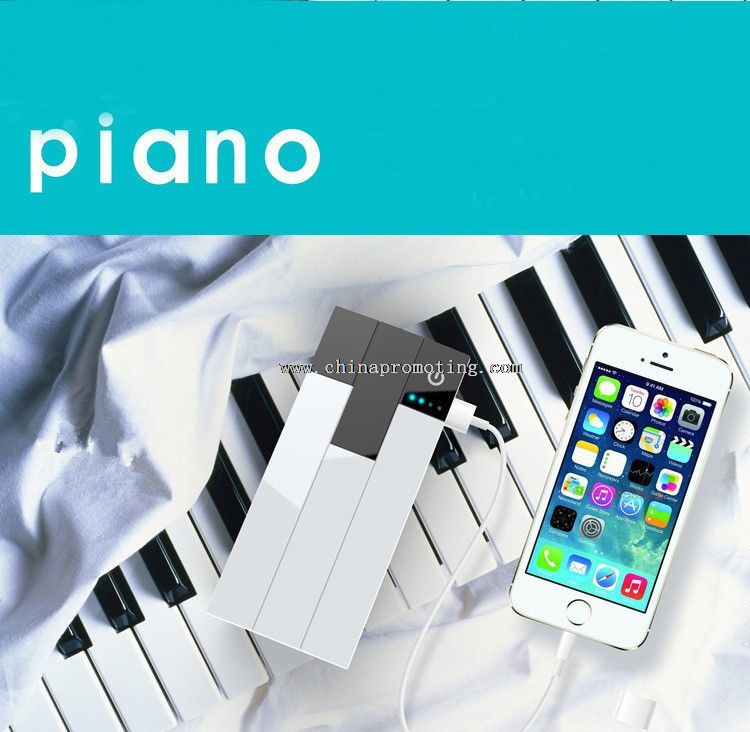 Poder de piano banco 20000mAh