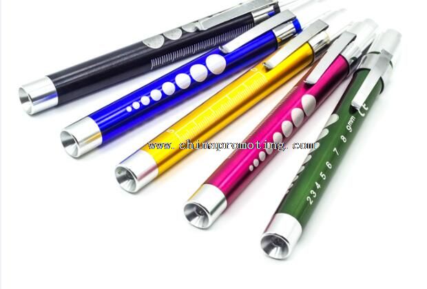 Pocket led pen flashlight