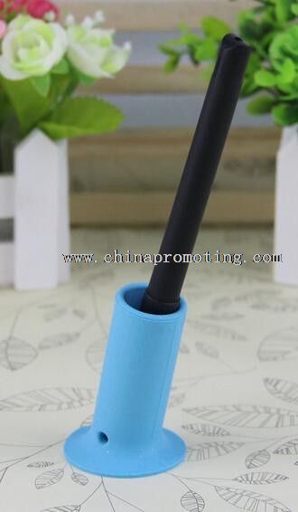 Silicone pen holder