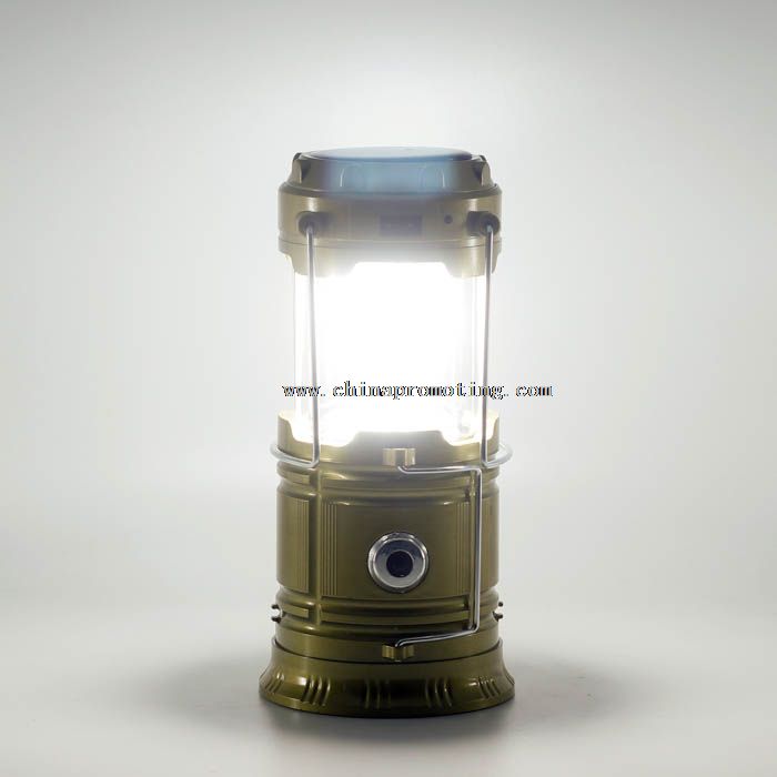 Solar camping lantern