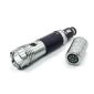 1w led emergency 12v car flashlight with compass small picture