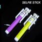 Renkli katlanabilir kablo monopod evrensel selfie sopa kablolu small picture