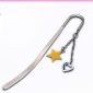 Heart and star metal bookmark small picture