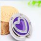 Heart shape diamond bag hanger small picture