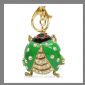Ladybug metal keychain small picture