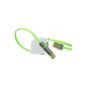 Uttrekkbar 2 i 1 flyttbare USB dato-kabel small picture