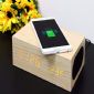 Wooden Clock Bluetooth Speaker small picture