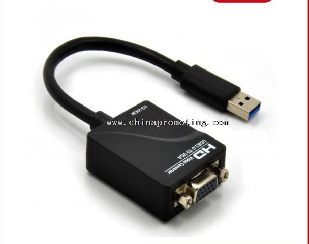 SuperSpeed USB 3.0 la adaptor VGA/DVI