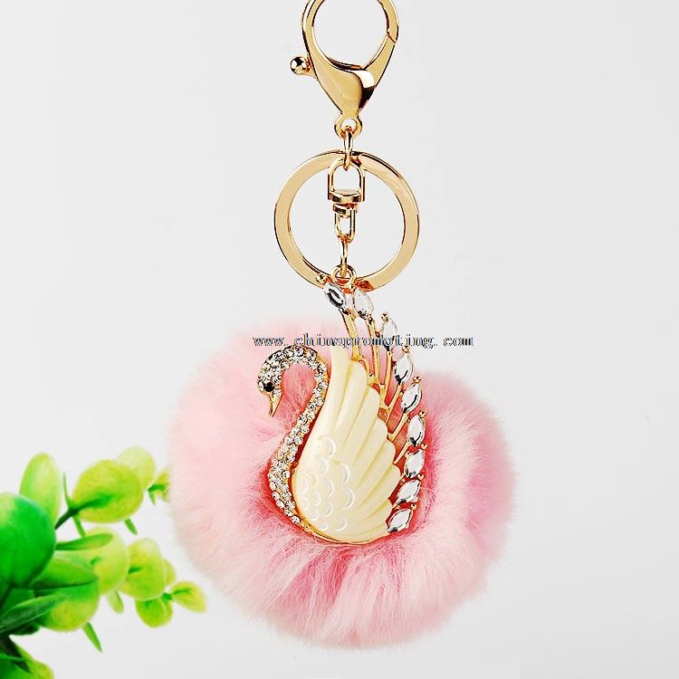 Swan Key Chain