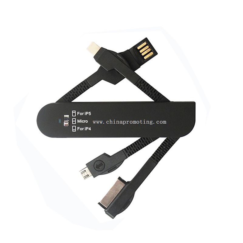 Swiss Army Knife Style Usb Multi Charger Data Cable