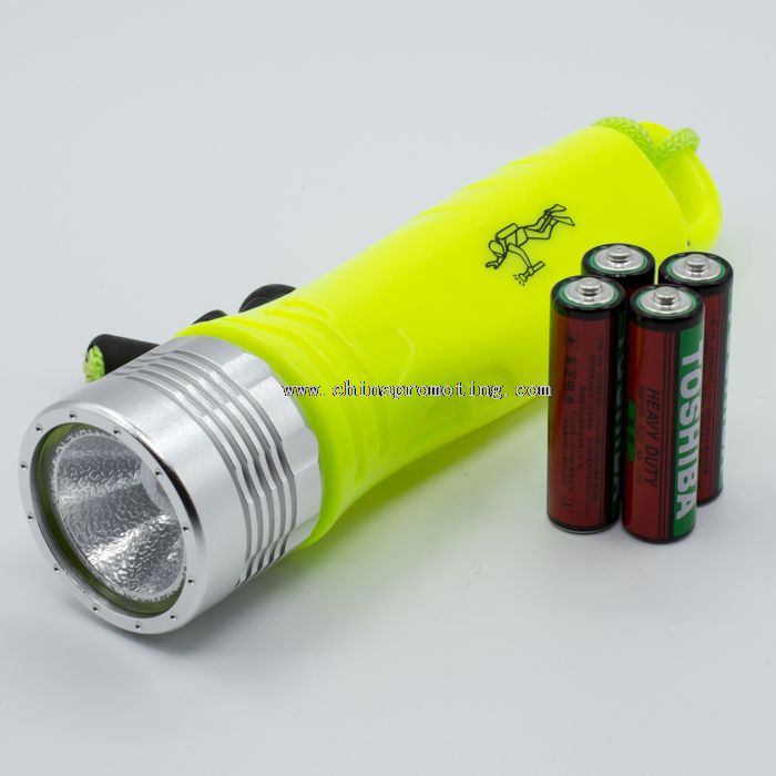 Underwater flashlight diving torch led