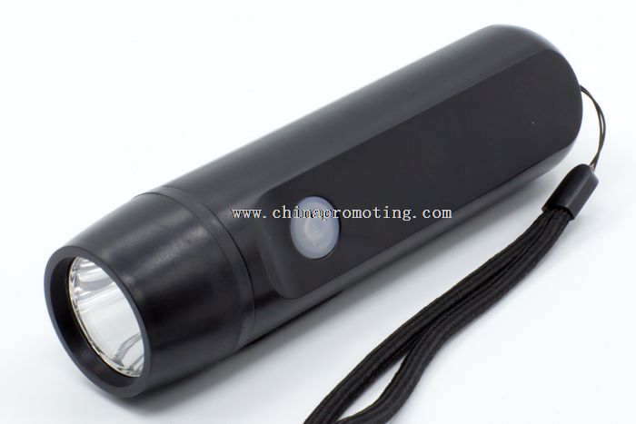 USB charge hand crack 3W led hand rechargeable flashlight