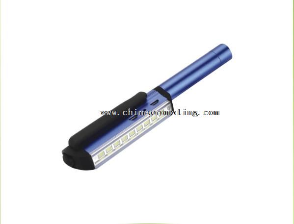 Forma de lápiz USB carga SMD 9 led luz del trabajo