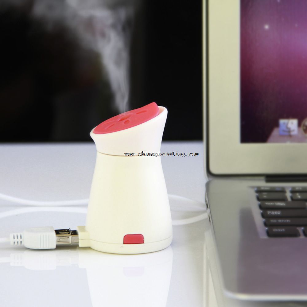 Humidificador fajny zapach ultradźwiękowe USB mgły