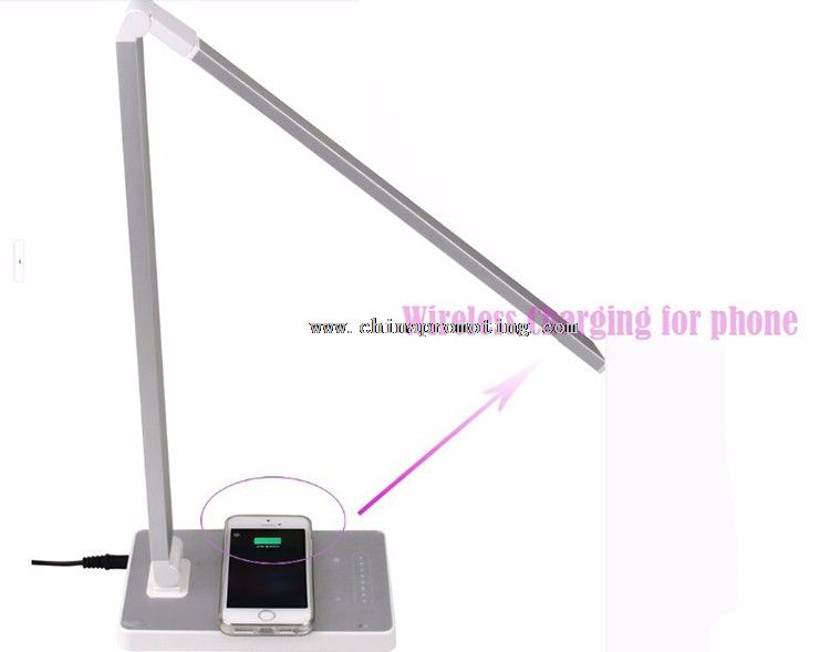 Wireless charger lamp