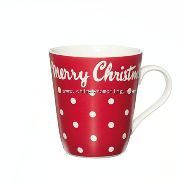 Taza de cerámica de Navidad