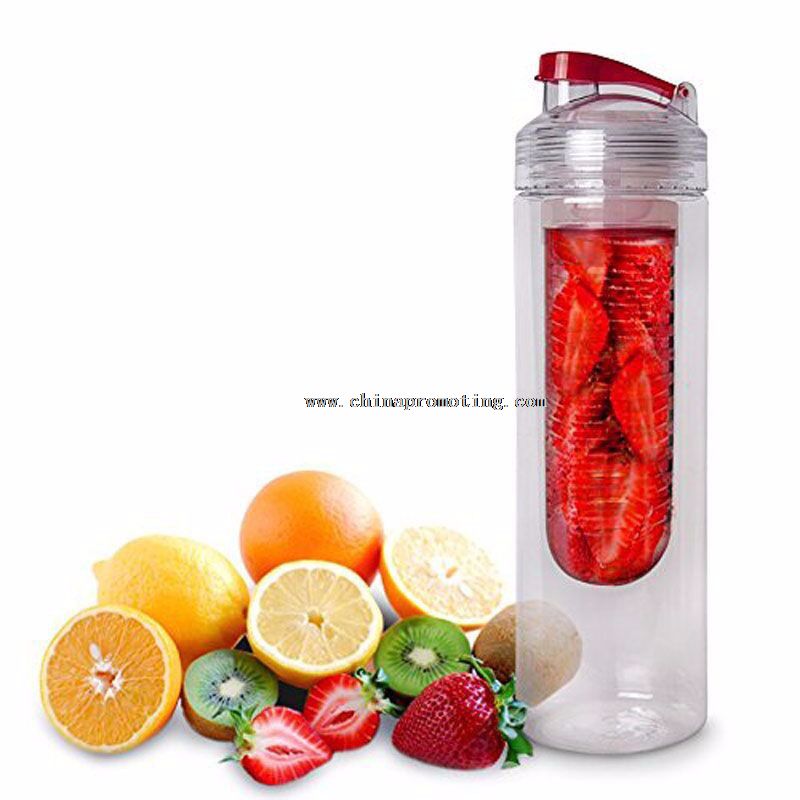 bouteille d’eau de fruits infuseur