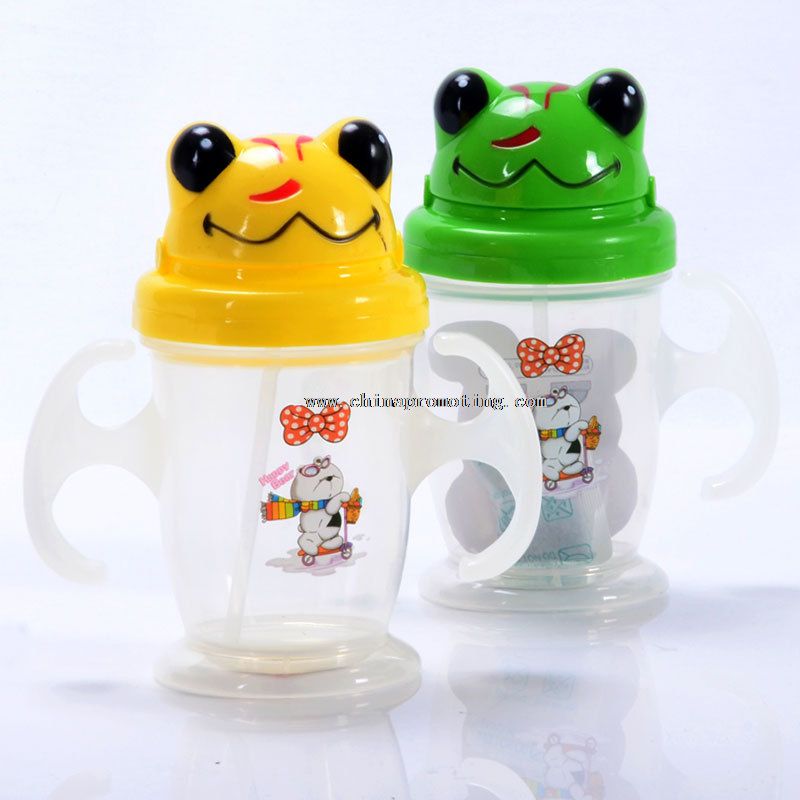 funny baby feeding bottle