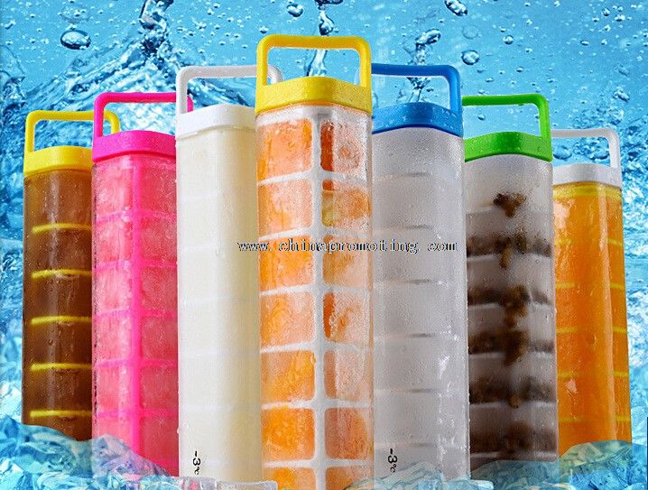Ice core Water Bottle with Open Bottom