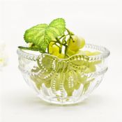 Bol de fructe din sticlă transparentă images